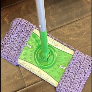 Handmade crochet reusable duster